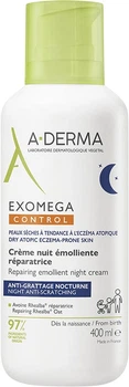 Krem do ciała i twarzy A-Derma Exomega Control Anti-Scratching Night regenerujący 400 ml (3282770397673)