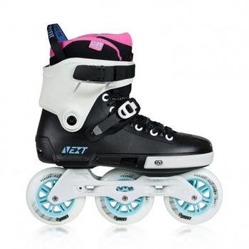 Ролики Powerslide Next 100 Black/Blue/Pink 2019 размер 38-39 черные/белые (908240)