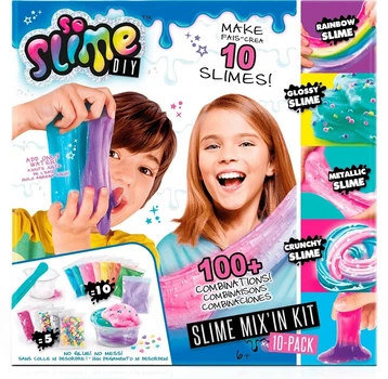 Набір для творчості Canal Toys Slime Mix In Kit 10 Pack SSC184 (3555801360107)