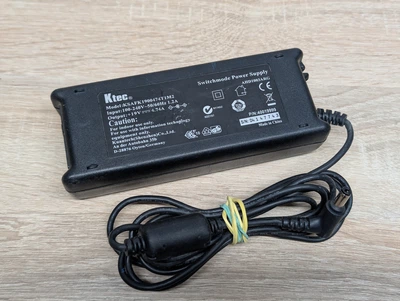 Б/В Блок живлення Ktec 90 W 19 V 4.74 A 5.5x2.5 мм