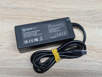 Блок живлення CoreParts 65 W 20 V 3.25 A USB Type-C