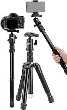 Монопод Fotopro FY-830+42QF компактный быстросъемный для камеры/телефона
