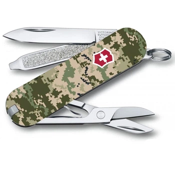 Ніж Victorinox Classic SD Colors Army Mat Pixel (1049-Vx06223.3_W3941pw)