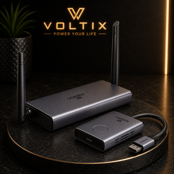 Беспроводной HDMI передатчик и приемник UGREEN CM506, Wireless HDMI Extender, 1080P 60Hz, 50 м
