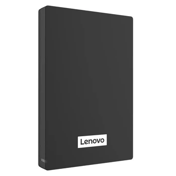 Портативний жорсткий диск Lenovo 2 ТБ, USB 3.0, 2,5-дюймовий, механічний жорсткий диск, високошвидкісна передача даних, стабільний та довговічний (F308 Classic), чорний колір для бізнесу
