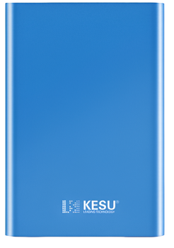 Диск KESU K201 500 ГБ портативний USB 3.0, 2.5", блакитний