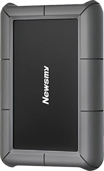 Жесткий диск внешний Newsmy Star 2 ТБ 3.5 дюйма Type-C USB 3.1, металлический корпус