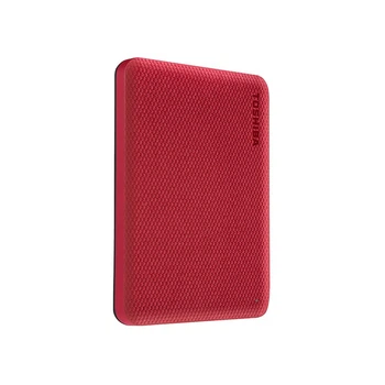 Портативный жесткий диск TOSHIBA 1 ТБ, серия V10, USB 3.2 Gen 1, 2.5", винно-красный, совместим с Mac, защита паролем