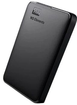 Жесткий диск Western Digital Elements 1.5 ТБ USB 3.0 внешний 2.5 дюйма