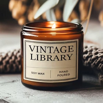 Ароматична свічка «Vintage Library» соєва 100 г