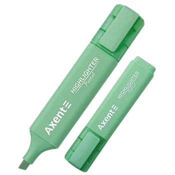 Маркер Axent Highlighter 2537-A, 1-5 мм клиноп. пастель мятный (2537-18-A)