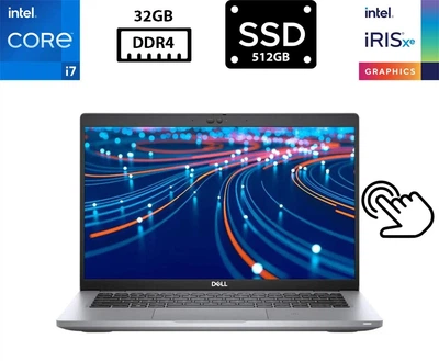 Ноутбук Dell Latitude 5420 14” IPS Touch 1920x1080 Core i7-1185G7 3.00GHz 32GB DDR4 SSD 512GB Intel Iris Xe Graphics Камера (D5420R32S512A) Б/У