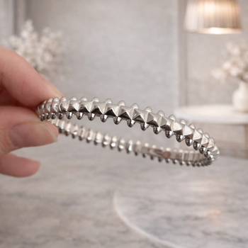 Браслет жіночий "Clash" Cartier срібного кольору