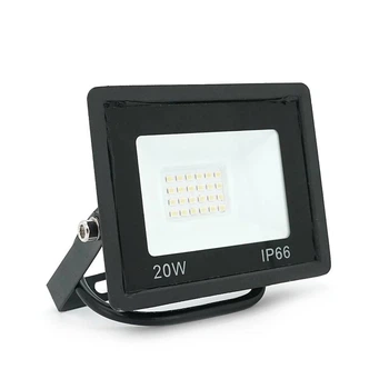 Прожектор SLIM LED RITAR RT-FLOOD20A, 20W, SMD2835, IP65, 1600Lm, 6500K (100%), Ra>70, 113*86.5*28mm, Black (UG-2938)