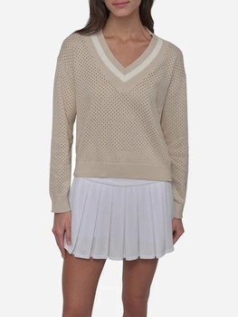 Пуловер женский Donna Karan NY (DKNY) 446534002 XL Бежевый (1161428747)