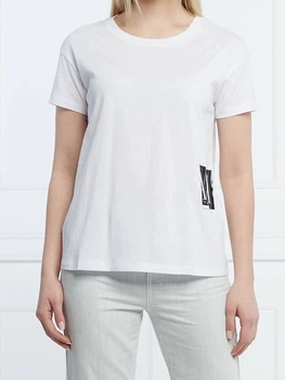 Футболка хлопковая женская Armani Exchange 331215914 S Белая (1161509728)