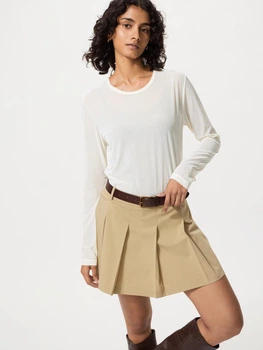 Лонгслив женский Uniqlo 415899786 L Молочный (1161513304)