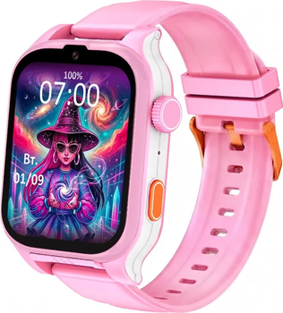 Дитячий смарт-годинник AmiGo GO810 ULTRA 4G GPS Pink (1215652)