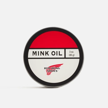 Паста з норковою олією для взуття Red Wing Mink Oil 97105 (85 г) — живлення та водозахист шкіри масляного дублення