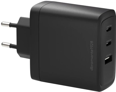 Ładowarka dbramante1928 re-charge IT 2xUSB-C + USB-A 100W GaN Black (CI10EUBL7230)