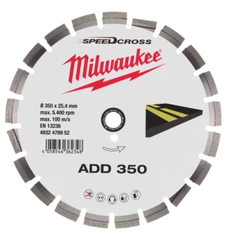 Диск алмазний Milwaukee ADD 350 (4932478952)