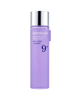 Тонер с NAD+, пептидами и PDRN Numbuzin No.9+ NAD+ PDRN Glow Boosting Toner
