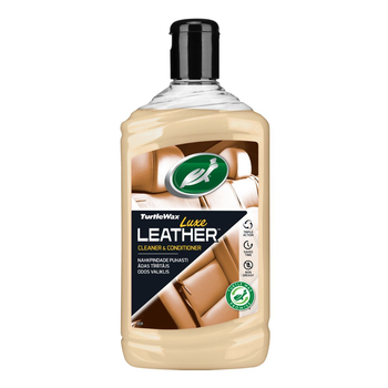 Очиститель и кондиционер кожи Turtle Wax Luxe Leather 500 мл, очистка и уход за кожаным салоном авто