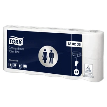 Туалетная бумага TORK 10 рулонов мягкая 120236