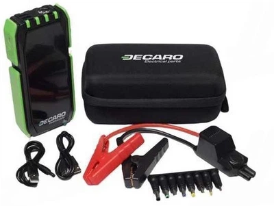 Пуско-зарядний пристрій Decaro DEC-JS12800 12800 mAh 12V 600A Літій-іонний (Li-Ion) з функцією Power Bank та сумкою-чохлом