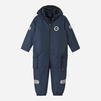 Дитячий зимовий термо суцільний комбінезон Reima Marte 5100120B-6980 80 см Темно-синій (6438557045955)