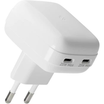 Ładowarka dbramante1928 re-charge Pro Flat 2xUSB-C 25W GaN White (CH25EUWH7129)
