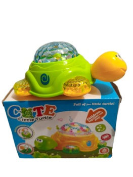 Дитяча інтерактивна музична іграшка-нічник "Cote Little Turtle" Весела Черепашка