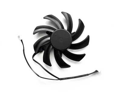 Вентилятор кулер для видеокарты Dell HP RTX 3060 Ti 4060 Ti FirstD 86 мм FDC10H12S9-C (FDC10H12D9-C FDC10U12S9-C)(№544.052)