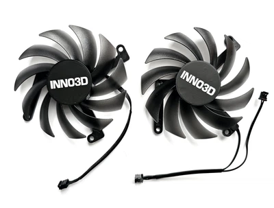 Вентилятор кулер для видеокарти Inno3D RTX 4070 4070 Super Twin X2 Colorful CF-12915S (CF-12910S) комплект 2 шт (№549.05)
