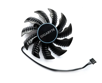 Вентилятор кулер для видеокарты Gigabyte RTX 4070 Ti Super Eagle (orgnl) 87 мм Everflow T129215SU (PLA09215S12H) (№536.03)