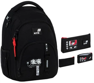 Рюкзак підлітковий ортопедичний з пеналом Kite Education teens Anime Boy K26-905M-3