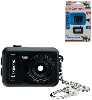 Brelok mini kamera Lexibook Starcam Mini Czarny 25.DJKC76BK (3380743130262)