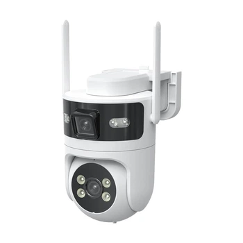 IP PTZ-видеокамера с WiFi 4Mp+4Mp Light Vision VLC-9304WI/2C (Tuya) f=4mm, ИК+LED-подсветка, с микрофоном (75-00337)