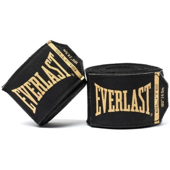 Бинты ELITE HANDWRAPS Everlast P00003323 черный 457,2 см