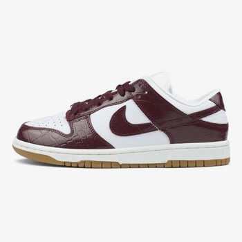 Жіночі кросівки Nike Dunk Low Burgundy Croc 39