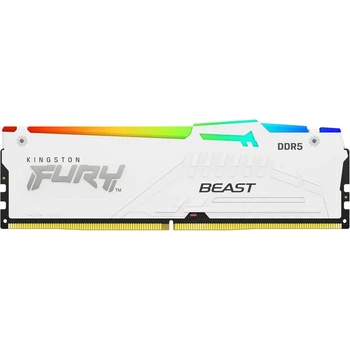 Модуль памяти DDR5 16GB/6000 Kingston Fury Beast RGB EXPO White (KF560C36BWE2A-16)