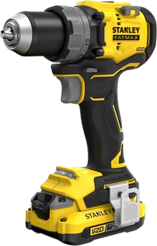 Дриль-шуруповерт Stanley FatMax V20 з 2 акумуляторами 2 Аг (SFMCD725D2K-QW)