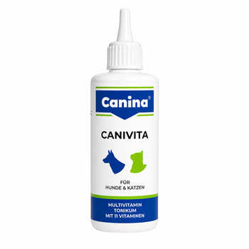 Canina Canivita — мультивітамінний тонік для собак та котів, 100 мл