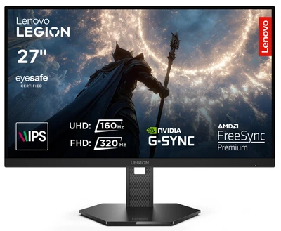 Монітор Lenovo Legion 27U-10 (67D1GAC1UA) 27" 4K UHD IPS 320 Гц