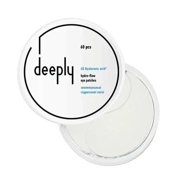 Увлажняющие гидрогелевые патчи под глаза deeply hydro-flow eye patches, 60 шт (4823122904317)
