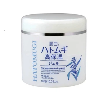 Гель проводник для увлажнения кожи с коиксом Kumano Yushi Hatomugi The High Moisturizing Gel 300 мл