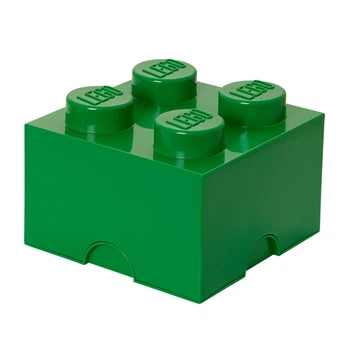Бокс для зберігання Цеглинка LEGO® 4 зелений (40031734)