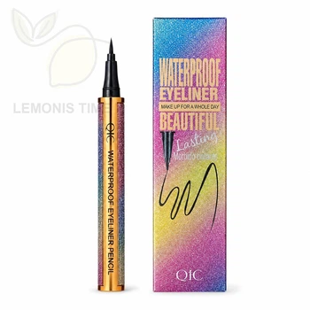 Водостойкая подводка-фломастер для глаз QIC Smooth Waterproof Eyeliner Q612 Black, 1 г