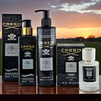 Парфюмированный набор No Brand Creed Aventus 3 в 1