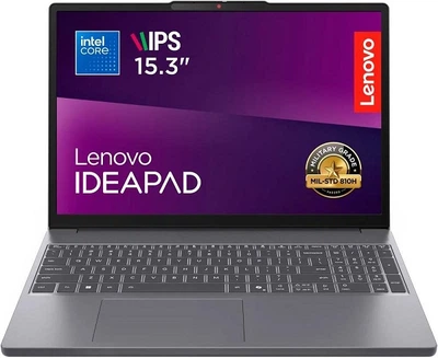 Ноутбук LENOVO 15.3" Ideapad Slim 3 (1920x1200, IPS) /Intel i5-13420H /16GB /SSD 512GB /Intel Graphics /DOS /Grey